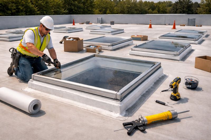 Commercial Skylight Renovation in Redmond, WA