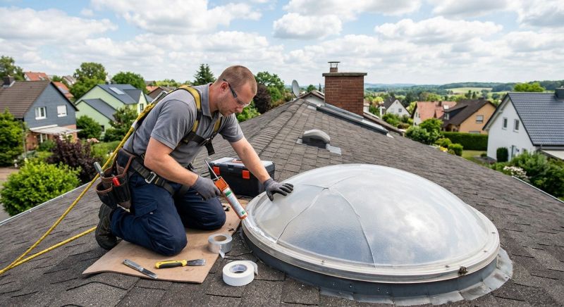 Dome Skylight Repair in Bellevue, WA