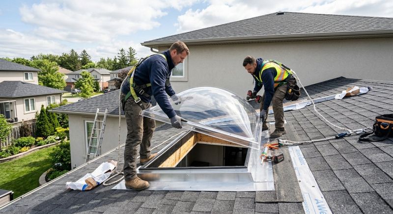 Dome Skylight Replacement in Renton, WA