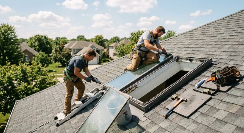Skylight Glass Replacement in Gig Harbor, WA
