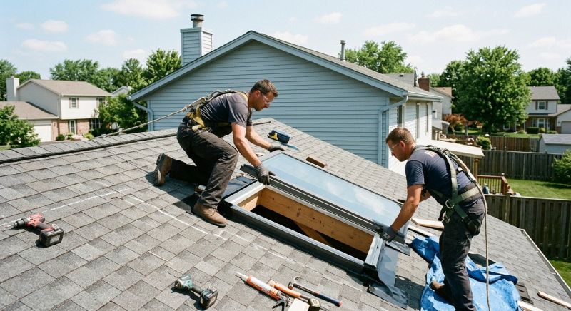 Vented Skylight Installation in Renton, WA